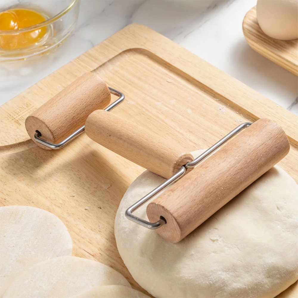 1Pc Wooden Rolling Pin Handhel - Kitchen Roller Baking 评论和价格