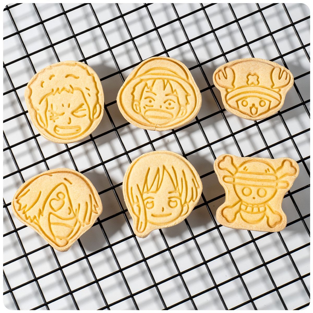 Anime One Piece Cookie Cutter  - Baking Kitchen Set 评论和价格