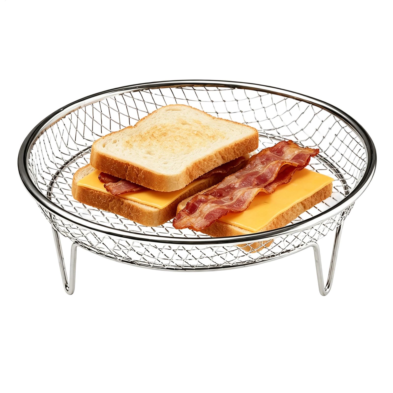Stackable Air Fryer Basket Rou - Kitchen Baking Rack 评论和价格