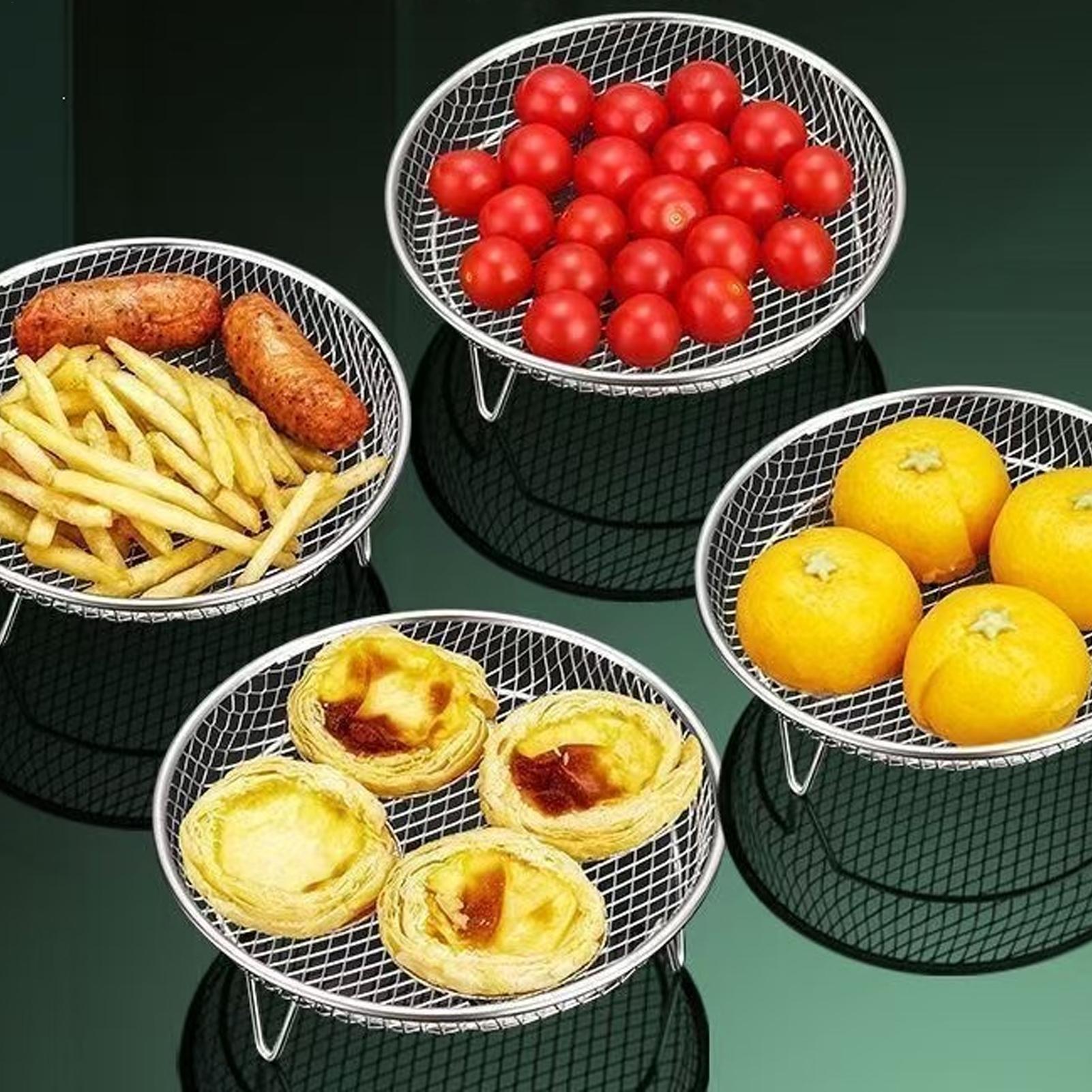 Stackable Air Fryer Basket Rou - Kitchen Baking Rack 评论和价格
