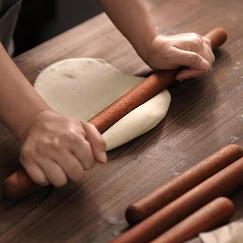 25/30cm Wooden Rolling Pin Fon - Kitchen Roller Baking 评论和价格