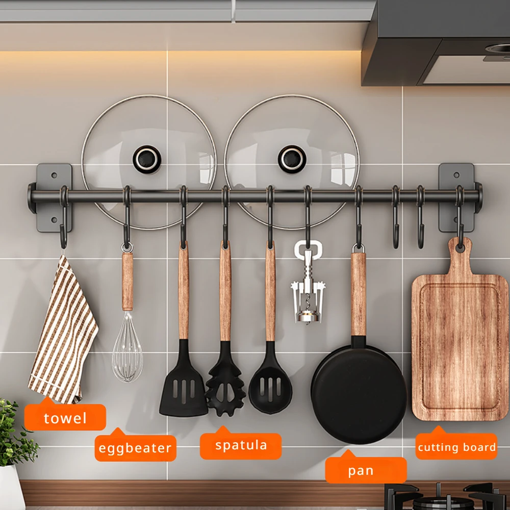 No punch Kitchen Hook Rack Sta - Kitchen Uncle 评论和价格