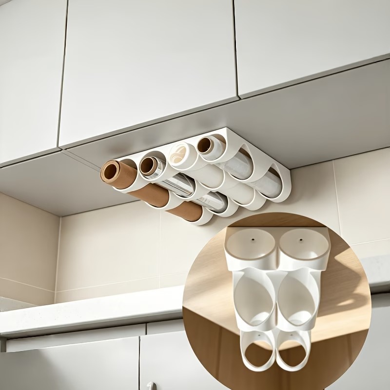 Hanging plastic wrap storage r - Kitchen Baking Rack 评论和价格