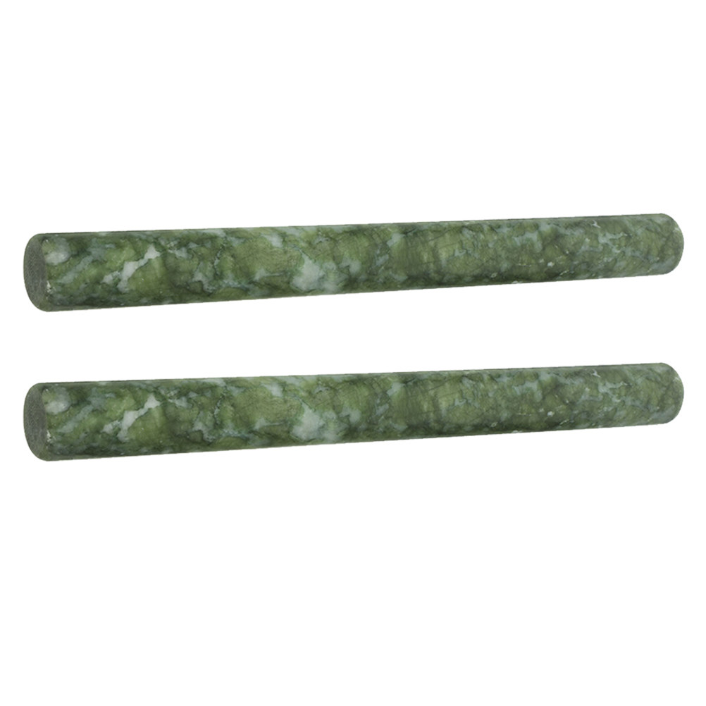 2Pcs Natural Marble Rolling Pi - Kitchen Roller Baking 评论和价格
